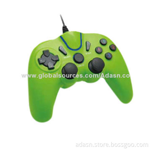 Wired PC USB Double Vibrating Game Joystick for PC Games, New Fashionable with Various Colors